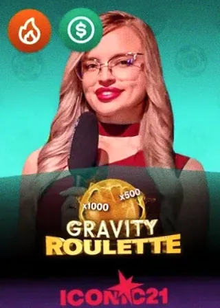 Gravity Roulette live game cover
