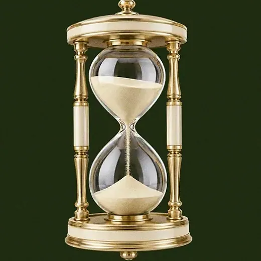 Ornate hourglass — Savaspin