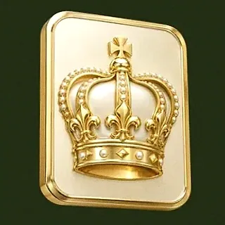 Royal crown plaque — Savaspin