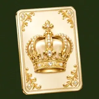 Royal crown card — Savaspin
