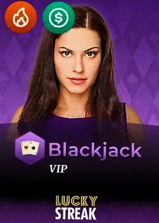 Blackjack VIP live game cover