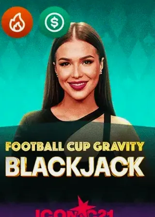 Football Cup Gravity Blackjack live game cover