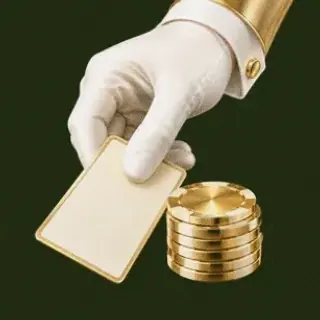 Hand dealing card — Savaspin